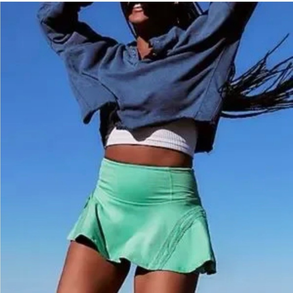 Free People Movement Pleats And Thank You Skort Sz Small